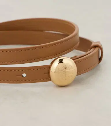 Loewe Pebble Anagram leather belt | Thumbnail 2