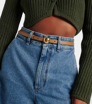 Loewe Pebble Anagram leather belt | Thumbnail 3