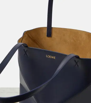 Loewe Puzzle Fold leather tote bag | Thumbnail 2