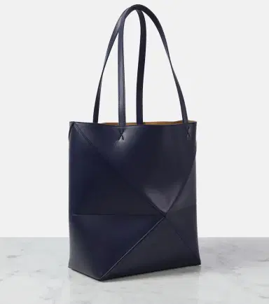 Loewe Puzzle Fold leather tote bag | Thumbnail 3
