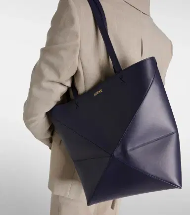 Loewe Puzzle Fold leather tote bag | Thumbnail 5