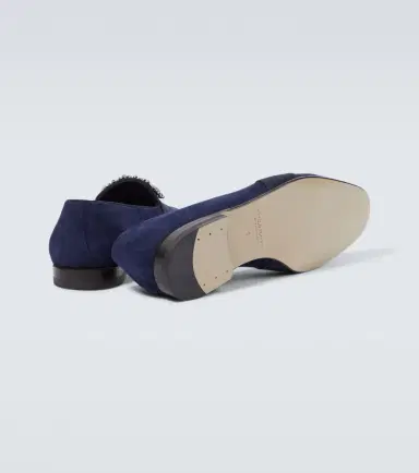 Manolo Blahnik Carlton embellished suede loafers | Thumbnail 6 Manolo Blahnik Carlton embellished suede loafers | Thumbnail 6