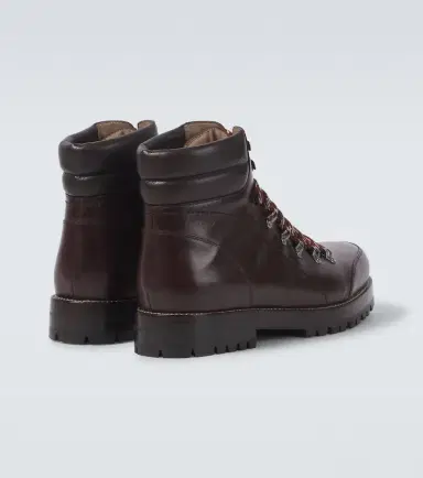 Manolo Blahnik Janka leather lace-up boots | Thumbnail 4