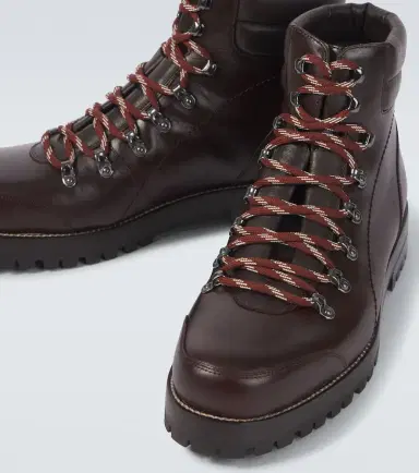 Manolo Blahnik Janka leather lace-up boots | Thumbnail 6