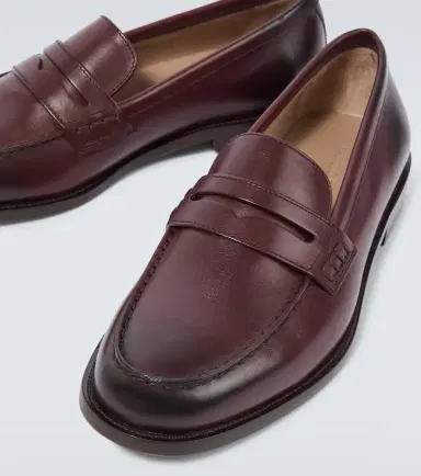 Manolo Blahnik Perry leather penny loafers | Thumbnail 2 Manolo Blahnik Perry leather penny loafers | Thumbnail 2