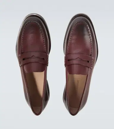 Manolo Blahnik Perry leather penny loafers | Thumbnail 3 Manolo Blahnik Perry leather penny loafers | Thumbnail 3