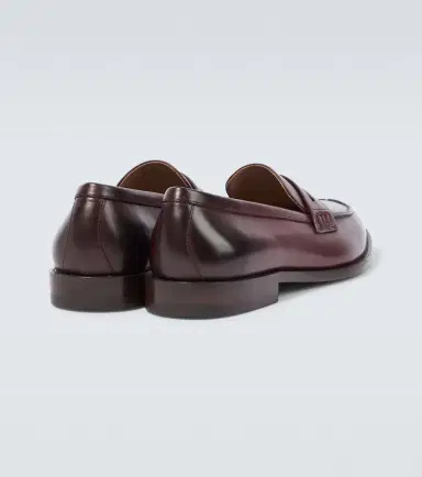 Manolo Blahnik Perry leather penny loafers | Thumbnail 4 Manolo Blahnik Perry leather penny loafers | Thumbnail 4