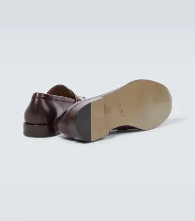Manolo Blahnik Perry leather penny loafers | Thumbnail 5 Manolo Blahnik Perry leather penny loafers | Thumbnail 5