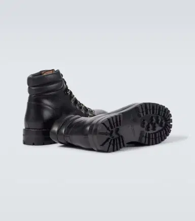 Manolo Blahnik Janka leather lace-up boots | Thumbnail 3