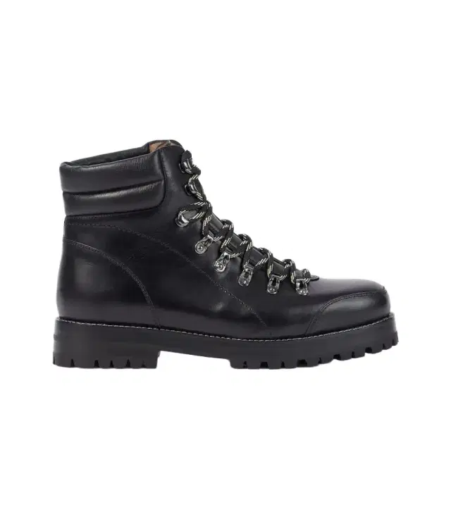 Manolo Blahnik Janka leather lace-up boots