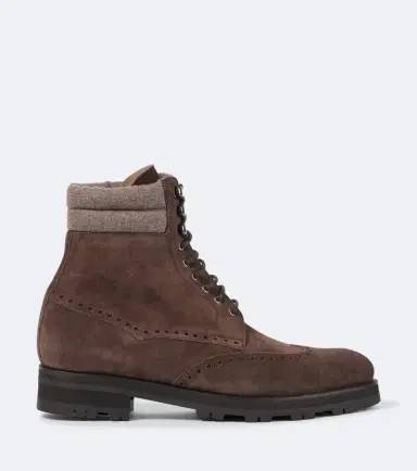 Manolo Blahnik Sapele suede lace-up boots | Thumbnail 4