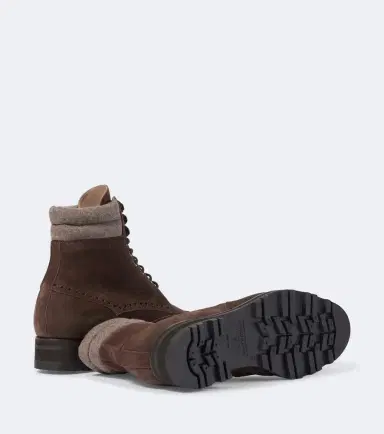 Manolo Blahnik Sapele suede lace-up boots | Thumbnail 6