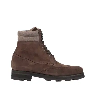 Manolo Blahnik Sapele suede lace-up boots | Thumbnail 1
