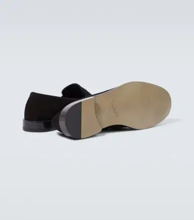 Manolo Blahnik Perry suede penny loafers | Thumbnail 4