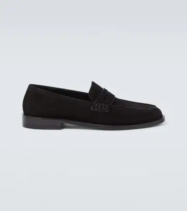 Manolo Blahnik Perry suede penny loafers | Thumbnail 5