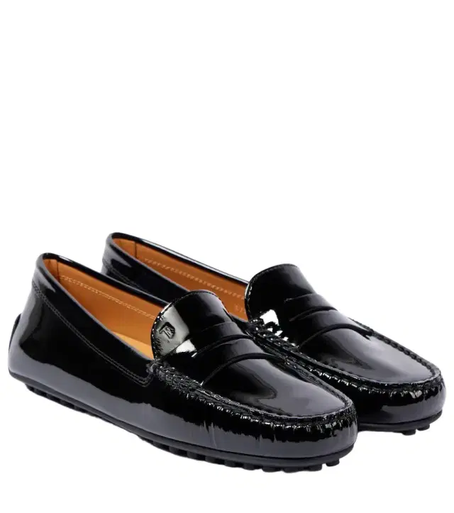 Tod's City Gommino patent leather moccasins