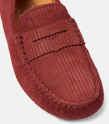 Tod's Gommino Bubble suede driving shoes | Thumbnail 4