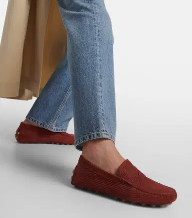 Tod's Gommino Bubble suede driving shoes | Thumbnail 6