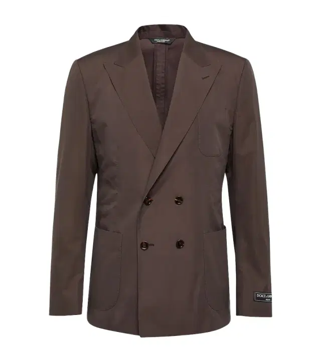 Dolce & Gabbana Cotton and silk poplin blazer
