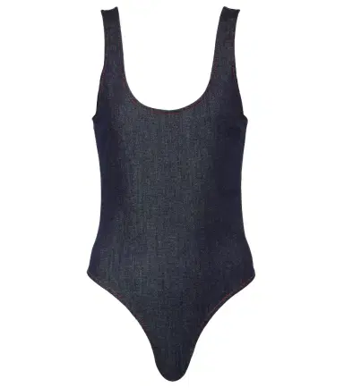 Alaïa Alaïa Denim bodysuit | Thumbnail 1