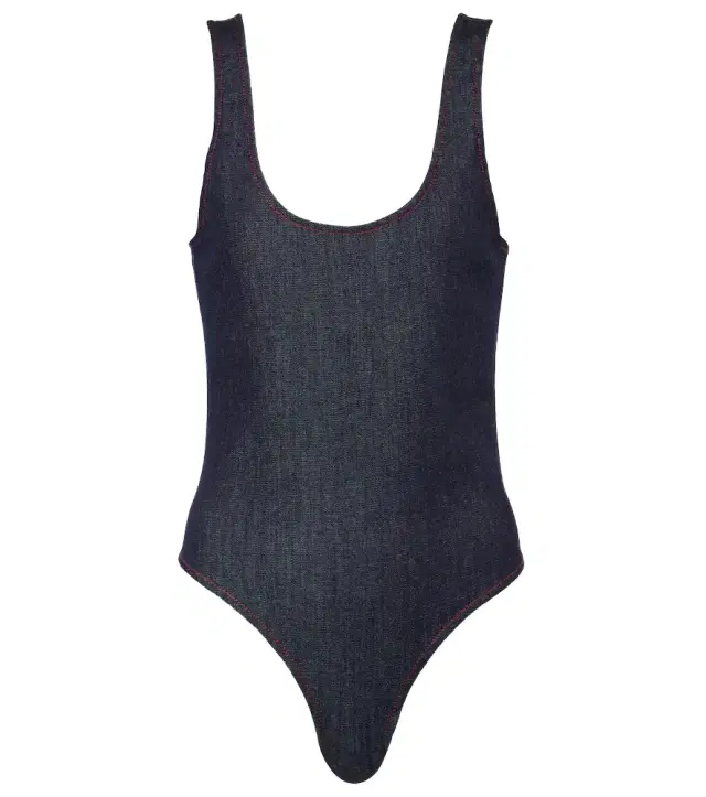 Alaia Alaïa Denim bodysuit