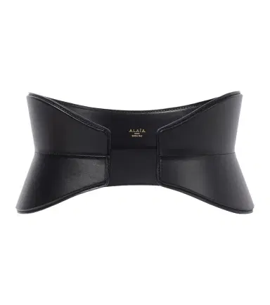 Alaïa Alaïa Flex wide leather belt | Thumbnail 1