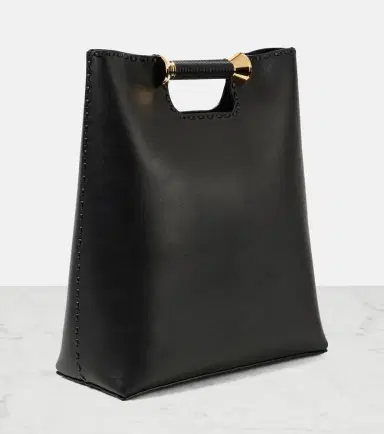 Alaïa Alaïa Bobine leather tote bag | Thumbnail 4