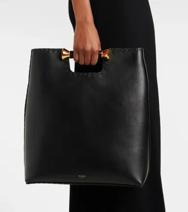 Alaïa Alaïa Bobine leather tote bag | Thumbnail 5
