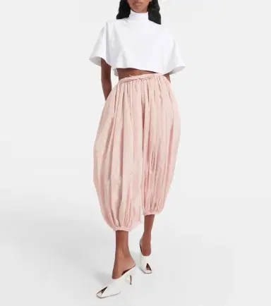 Alaïa Alaïa Cotton turtleneck top | Thumbnail 4