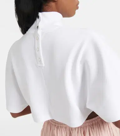 Alaïa Alaïa Cotton turtleneck top | Thumbnail 5