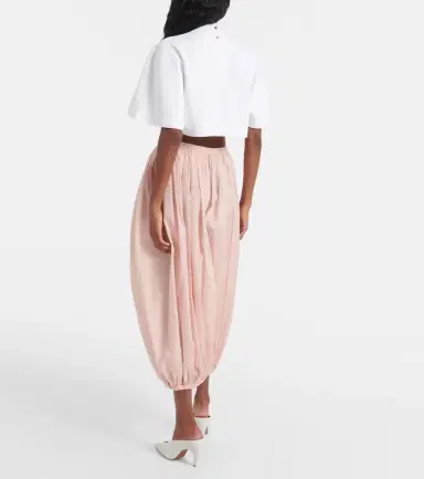 Alaïa Alaïa Cotton turtleneck top | Thumbnail 6