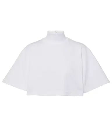 Alaïa Alaïa Cotton turtleneck top | Thumbnail 1