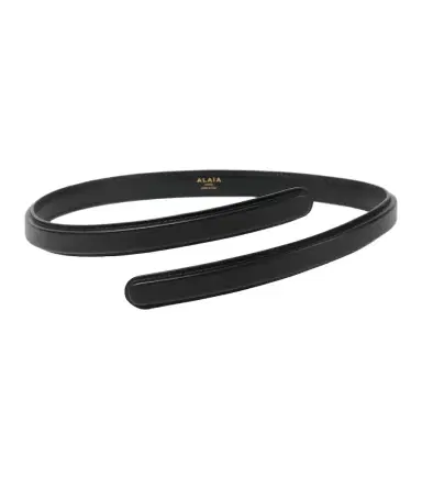 Alaïa Alaïa Flex Thin Twist leather belt | Thumbnail 1