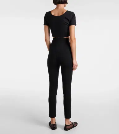 Alaïa Alaïa Logo crop top | Thumbnail 5