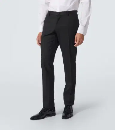 Dolce & Gabbana Wool and silk-blend tuxedo pants | Thumbnail 5