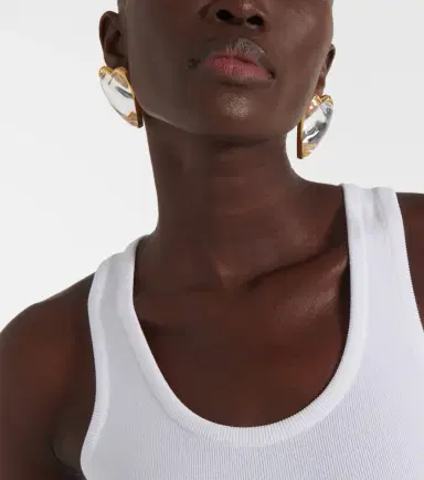 Alaïa Alaïa Le Caur Bombe heart-shaped earrings | Thumbnail 6
