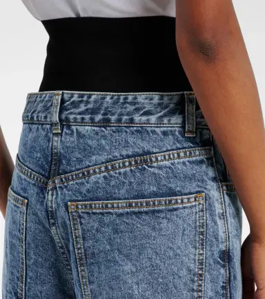 Alaïa Alaïa Knit Band straight jeans | Thumbnail 5 Alaïa Alaïa Knit Band straight jeans | Thumbnail 5