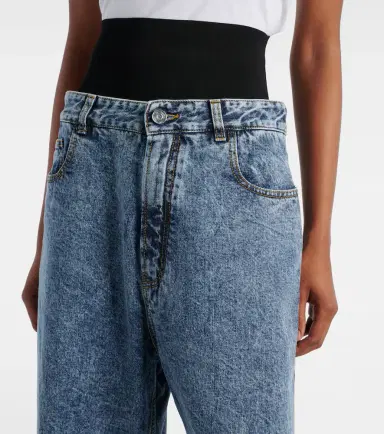 Alaïa Alaïa Knit Band straight jeans | Thumbnail 6 Alaïa Alaïa Knit Band straight jeans | Thumbnail 6