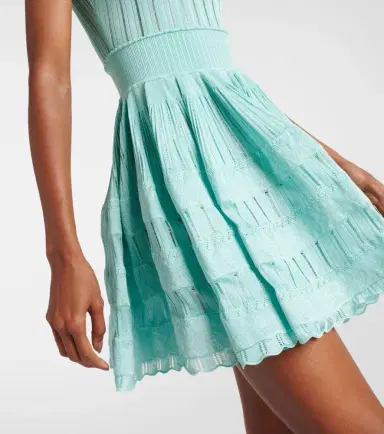 Alaïa Alaïa Open-knit minidress | Thumbnail 2
