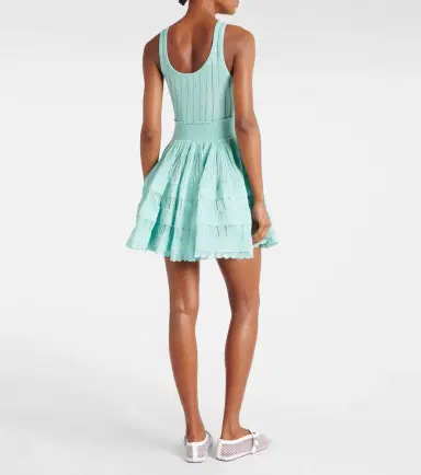 Alaïa Alaïa Open-knit minidress | Thumbnail 4