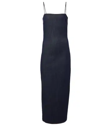 Alaïa Alaïa Denim midi dress | Thumbnail 1