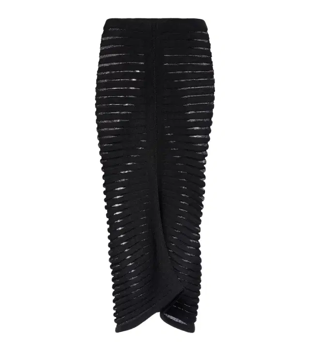 Alaia Alaïa Skeleton knitted midi skirt