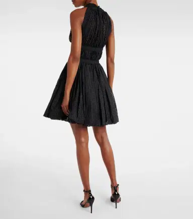 Alaïa Alaïa Deesse cotton-blend minidress | Thumbnail 4
