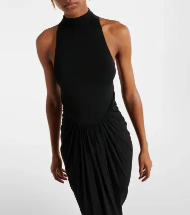 Alaïa Alaïa Halterneck draped gown | Thumbnail 2