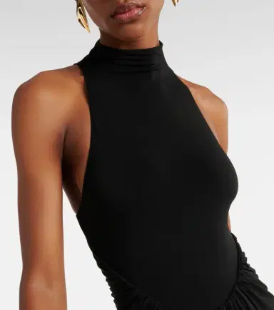 Alaïa Alaïa Halterneck draped gown | Thumbnail 7