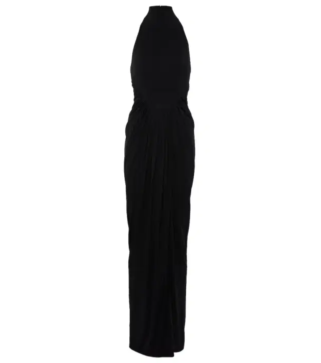 Alaïa Halterneck draped gown