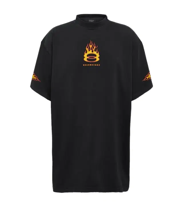 Oversized logo cotton jersey T-shirt