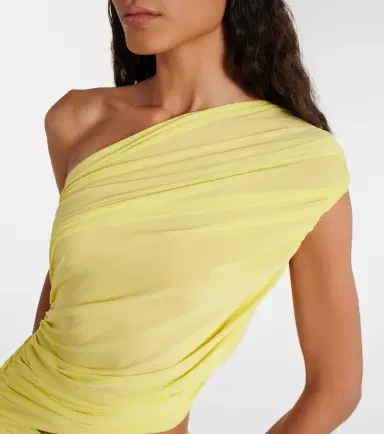Alaïa Alaïa Ruched cutout jersey gown | Thumbnail 4