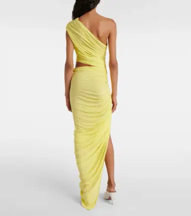Alaïa Alaïa Ruched cutout jersey gown | Thumbnail 6