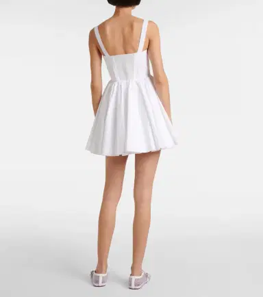 Alaïa Alaïa Cotton poplin skater dress | Thumbnail 2